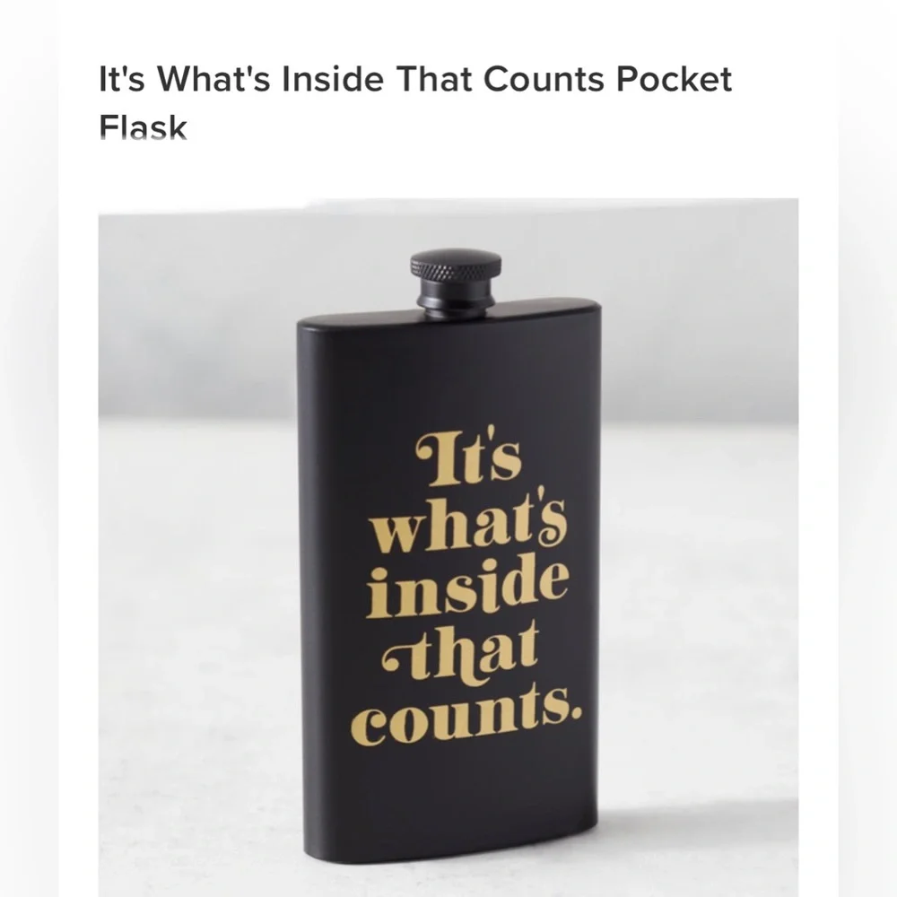 Z Galleris it’s what inside that count pocket flask